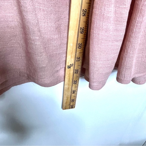 Rose Blush Dress - Embroidered Polka Dot Tulle with Lace and Smocked Top, Size M - Picture 7 of 7